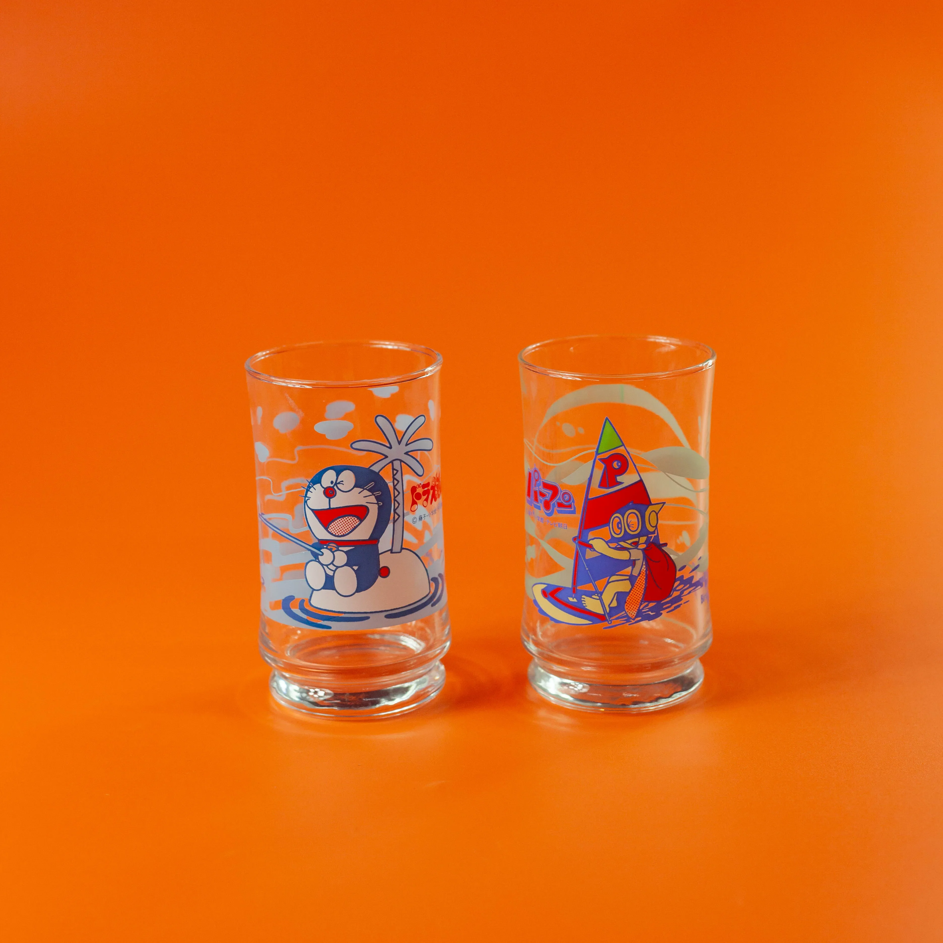 Doraemon & Perman Glass Set - Image 4