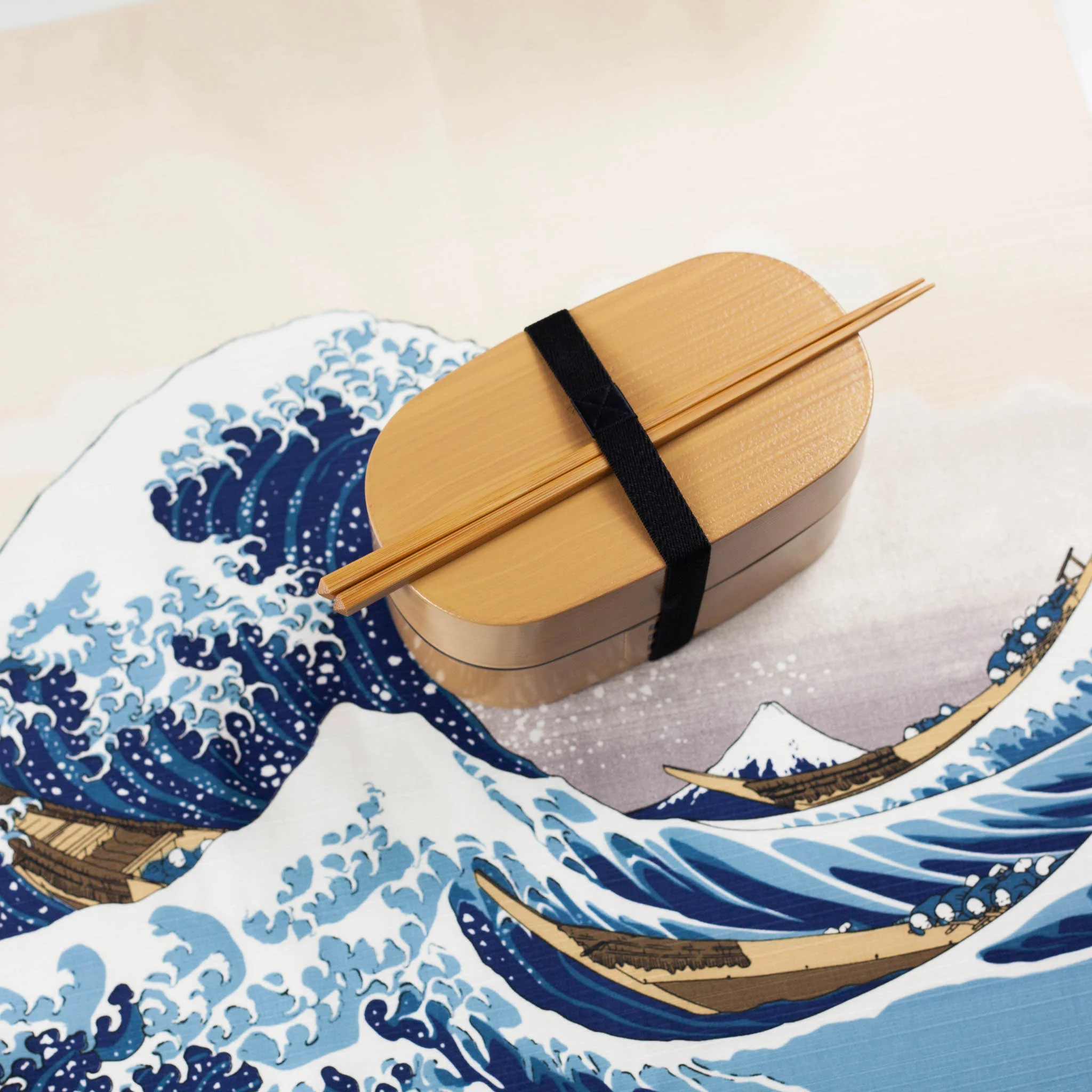Art Furoshiki 48cm | The Great Wave off Kanagawa - Image 3