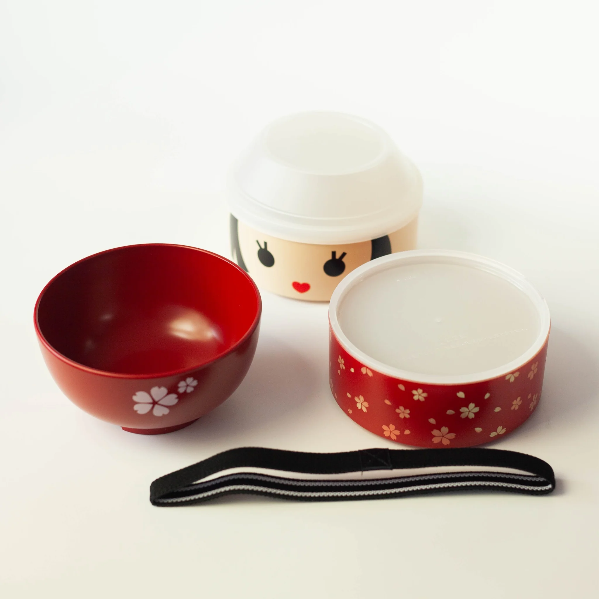 Big Kokeshi Bento Hanako 1200mL - Image 3