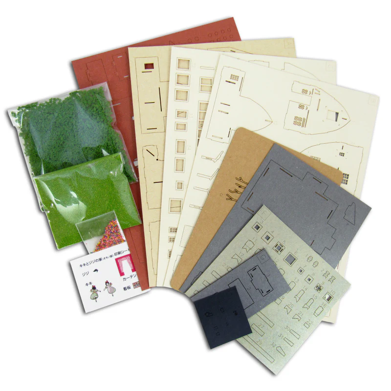 Ghibli Miniatuart | Kiki's Delivery Service : Okino's House (Large) - Image 3