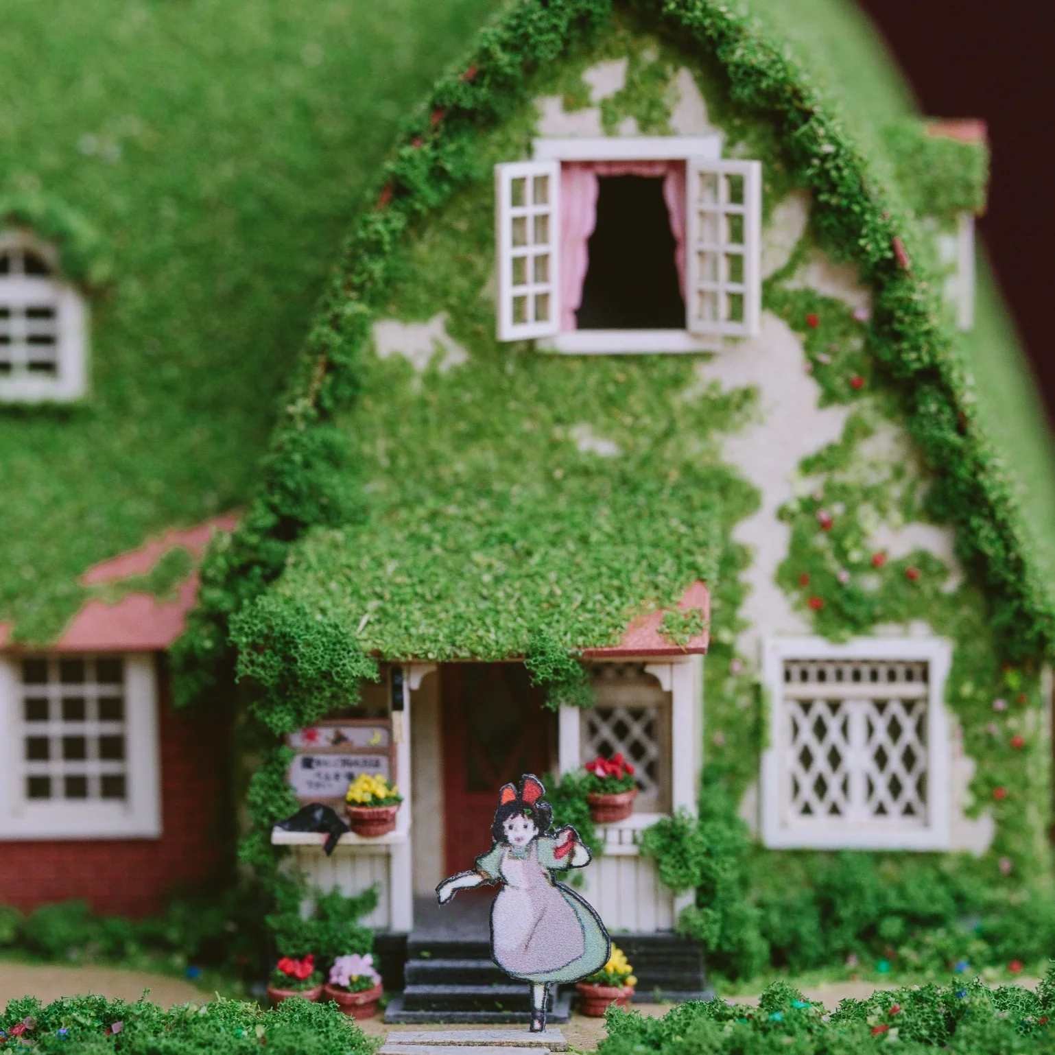 Ghibli Miniatuart | Kiki's Delivery Service : Okino's House (Large) - Image 6