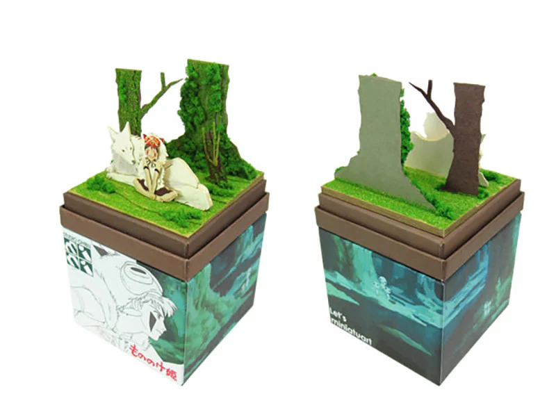 Miniatuart | Princess Mononoke: San and the Wolf - Image 3
