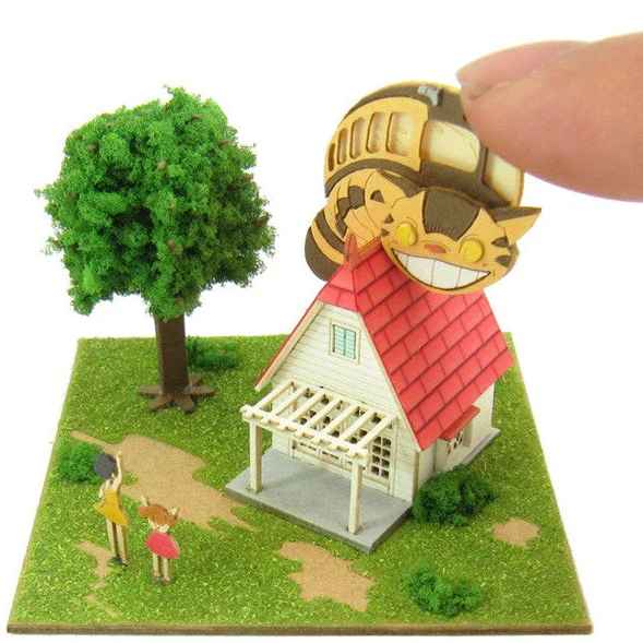 Miniatuart | My Neighbor Totoro: The House and the Catbus - Image 4