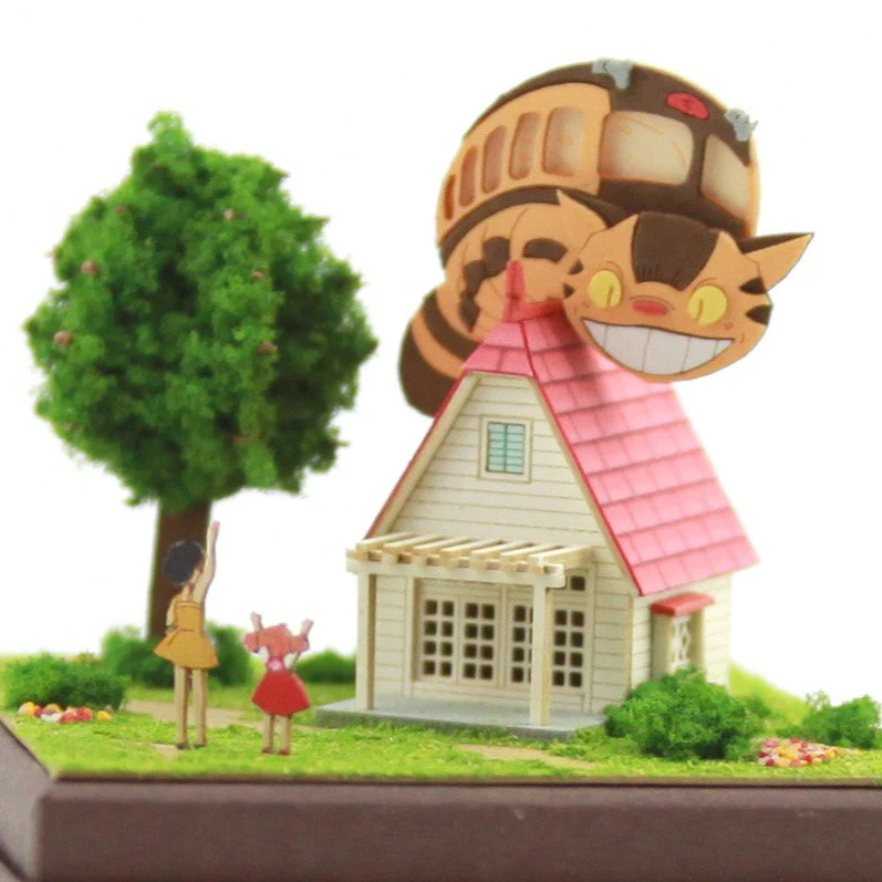 Miniatuart | My Neighbor Totoro: The House and the Catbus - Image 5