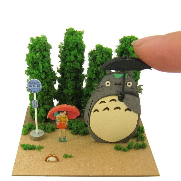 Miniatuart | My Neighbor Totoro: Totoro and the Bus Stop - Image 4