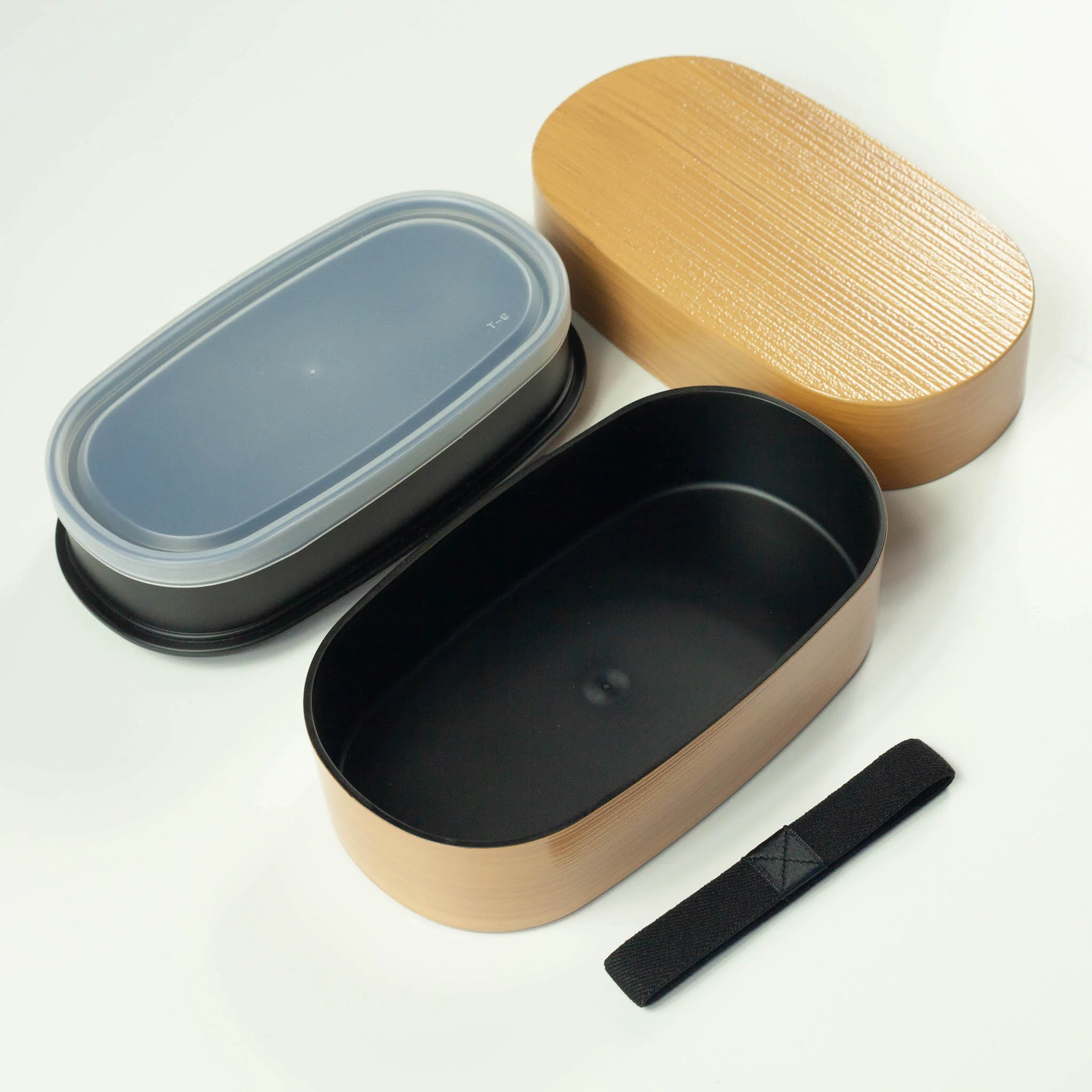 Nuri Wappa Wood Tone Bento Box | Light Wood 900mL - Image 4