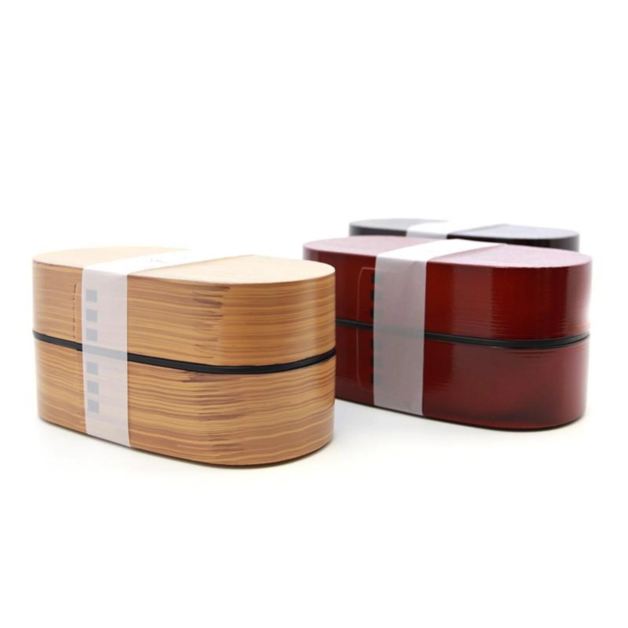 Nuri Wappa Wood Tone Bento Box | Light Wood 900mL - Image 7