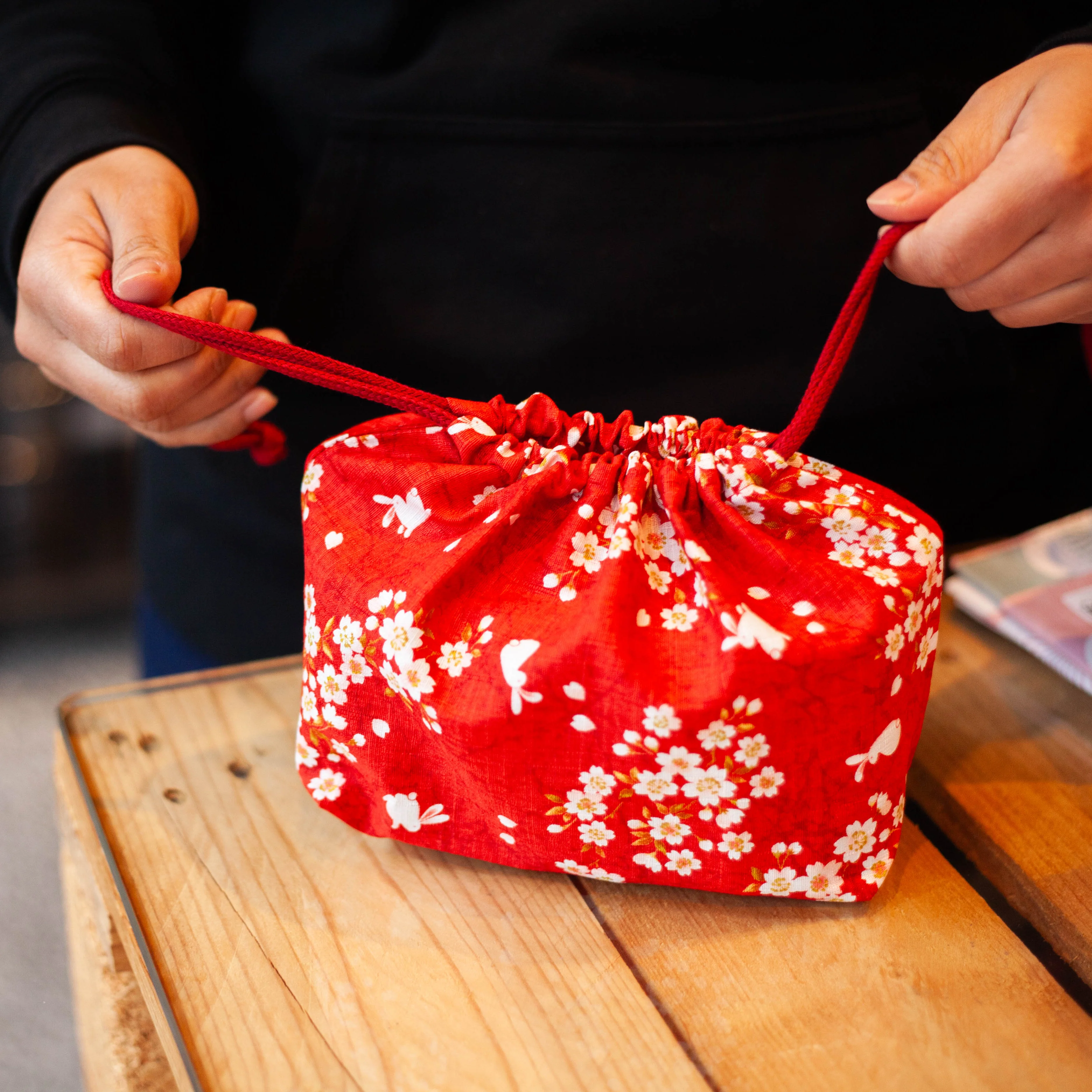 Sakura Usagi Bento Bag - Image 3