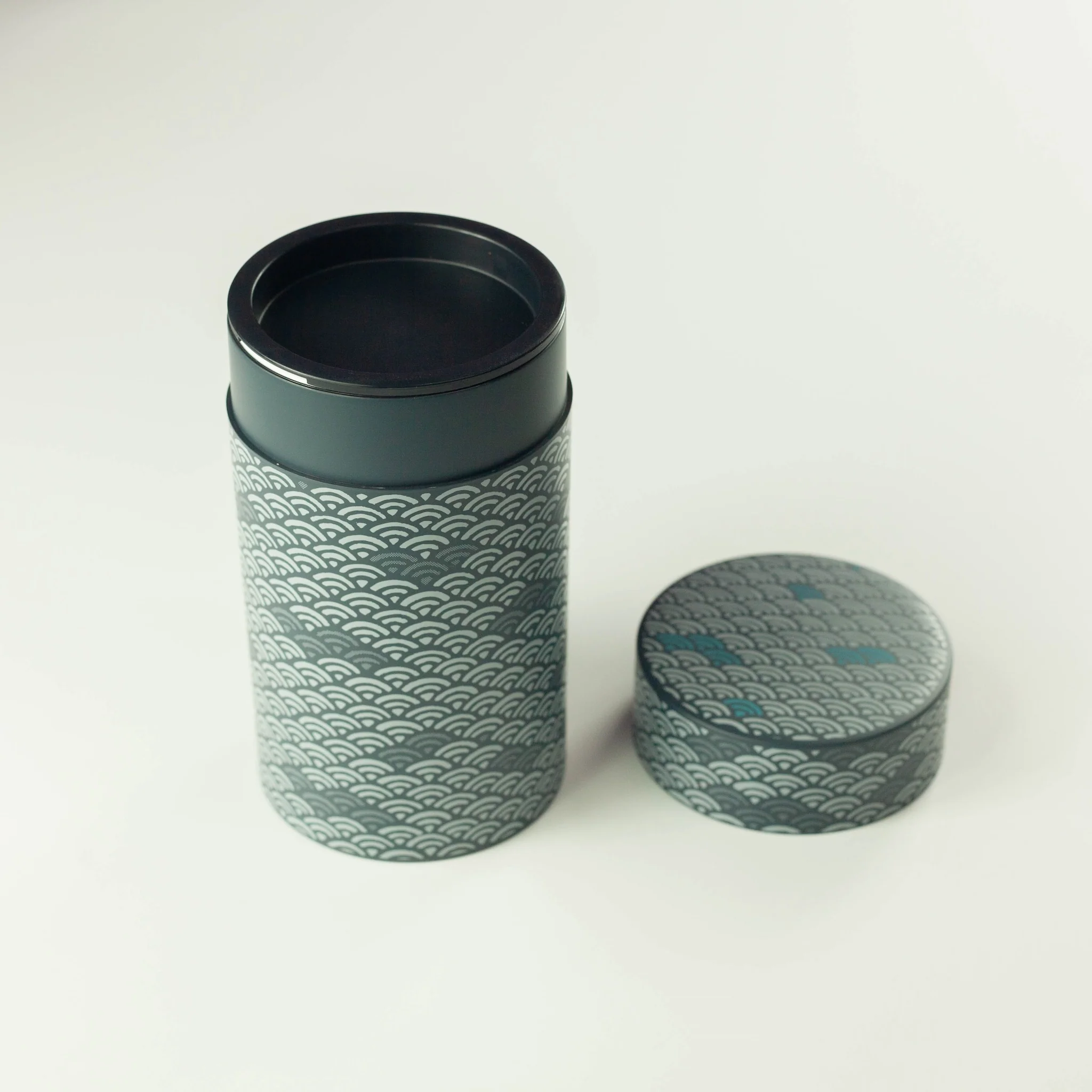 Seigaiha Navy Tea Canister | Large (650mL) - Image 4