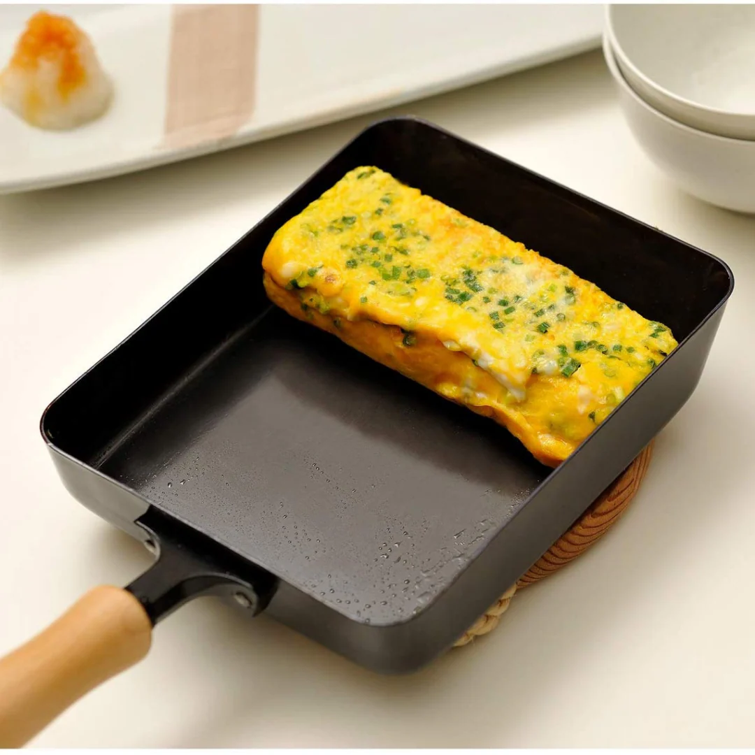 Iron Tamagoyaki Pan | Sanjo Chitose (14x18cm) - Image 5